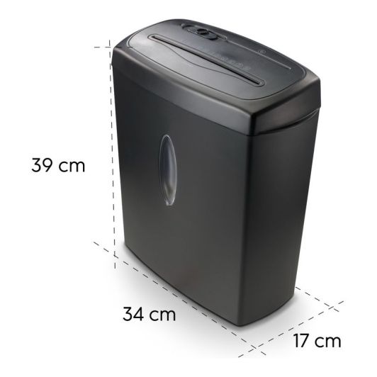 HAMA Safe X100CD Paper Shredder15L P‑4 Level Black
