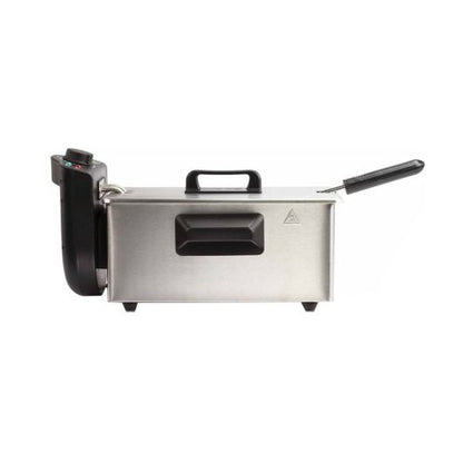 LIVOO Freidora Eléctrica 3L Inox 2000W 1kg