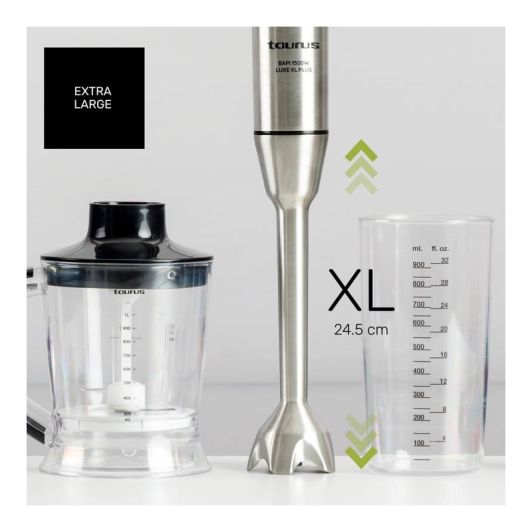 TAURUS BAPI LUXE XL Batidora de Mano 1500W 20 Velocidades