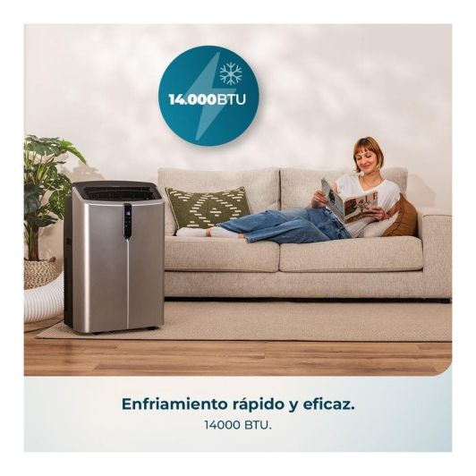 CECOTEC ForceClima 14800 Nux Heating Aire Acondicionado Portátil 14000 BTU