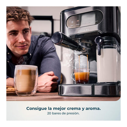 CECOTEC Express Power Espresso 20 ColdBrew Latte 1350W 20 Bar