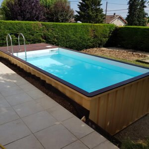 12 M Schwimmbadcontainer