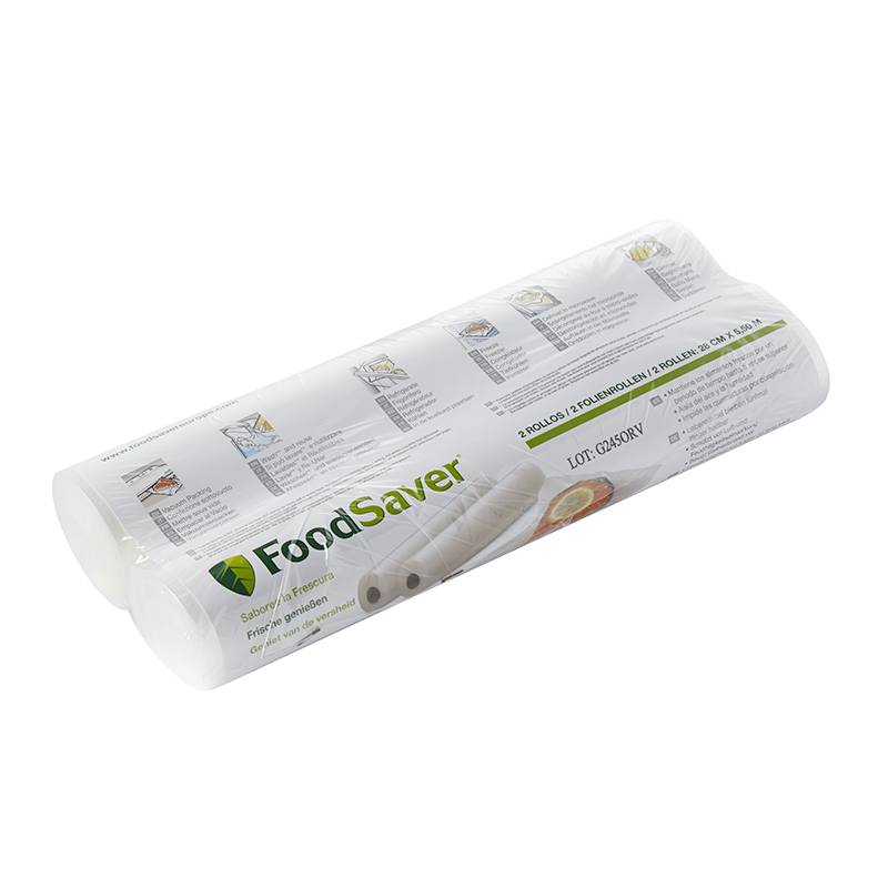 Bolsa FOOD SAVER 2 rollos 28cm x 5,5metros