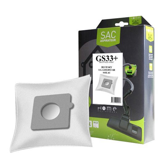 ElectroDepot GS33+ Staubsaugerbeutel Set 4 Stück
