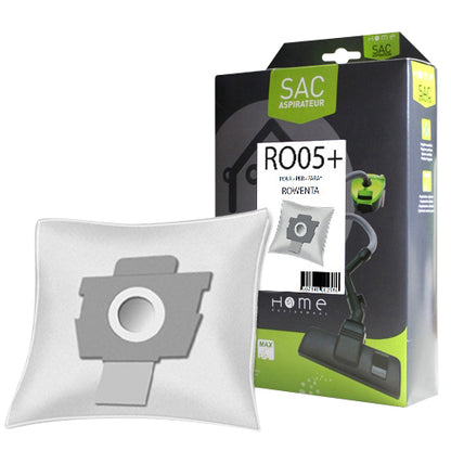 Electrodepot RO05+ Bolsa Aspirador Pack X4 Compatibilidad Rowenta