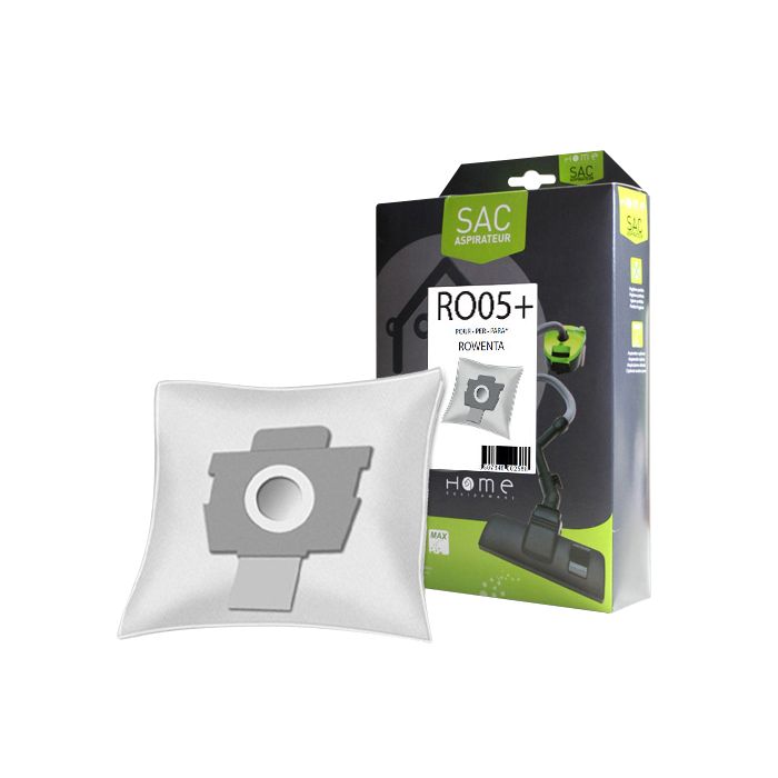 Electrodepot RO05+ Bolsa Aspirador Pack X4 Compatibilidad Rowenta