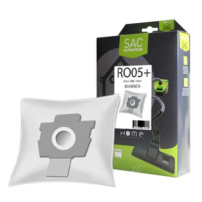 ELECTRODEPOT RO05+ Bolsa Aspirador Compatible Rowenta Paquete 4