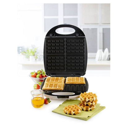 DOMO DO9046C Sandwichera Gofrera 4 Placas Intercambiables 1200W