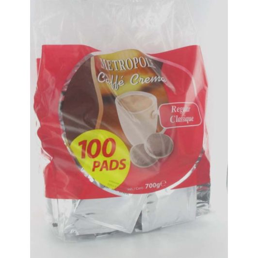 METROPOLE Klassische Senseo Kaffeekapseln 100er Pack Kompatibel Original