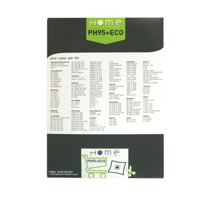 Pack 12 Bolsas Para Aspirador PH95+ECO Compatibles Con Valberg Opti-Silence