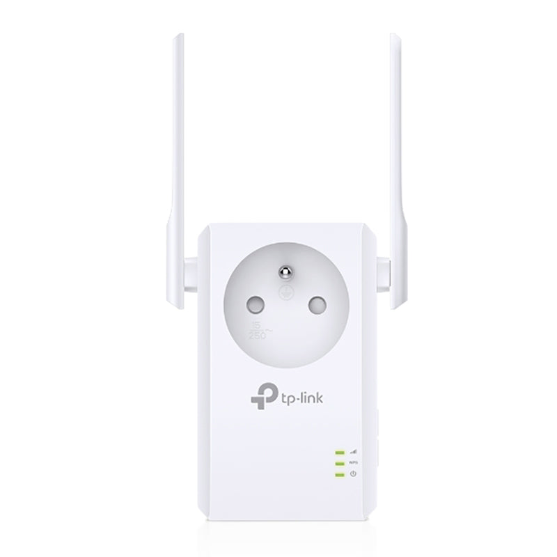 Repetidor TP LINK N300 toma telefónica + antena