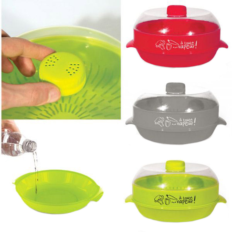 Groupe CMP Vaporera para Microondas 600 ml Desmontable