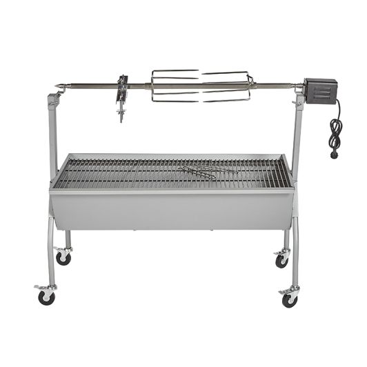 Silver Style Kohlegrill XXL – 20 Personen, 47x110 cm Kochfläche