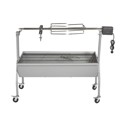 Silver Style Kohlegrill XXL – 20 Personen, 47x110 cm Kochfläche