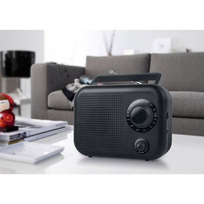 NEW ONE R210 Radio 1W Schwarz Batteriebetrieben Kompakt