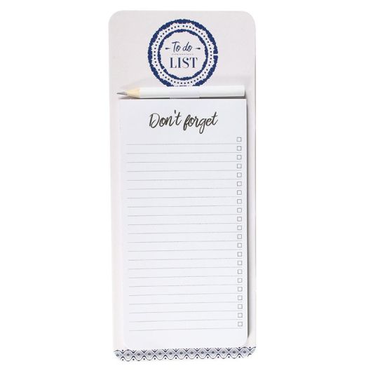 GROUPE CMP Magnet-Set + 50 Blätter + Bleistift, gestreift