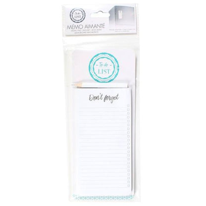 GROUPE CMP Magnet-Set + 50 Blätter + Bleistift, gestreift