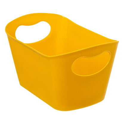 Rechteckiger Mehrzweck-Plastikkorb 13×15×22,5 cm für Bad, Küche und Haushalt