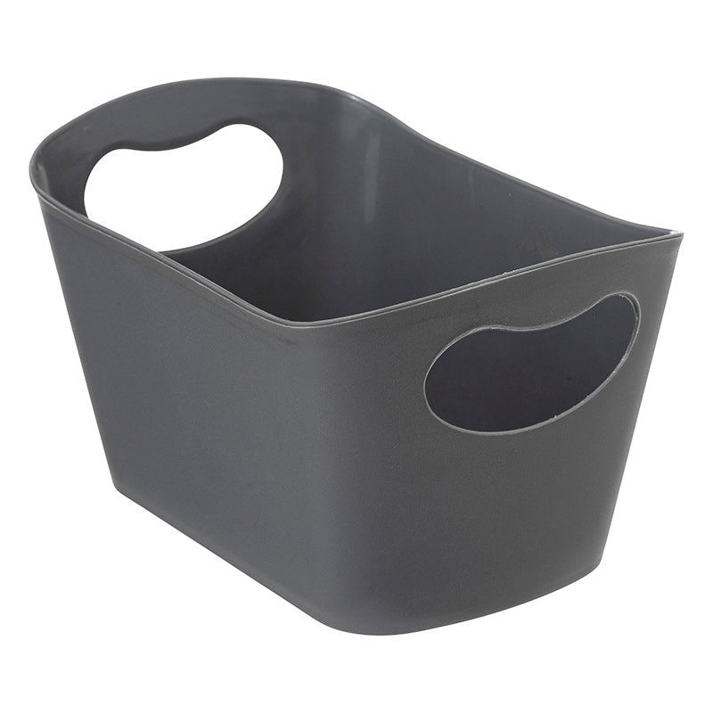 Rechteckiger Mehrzweck-Plastikkorb 13×15×22,5 cm für Bad, Küche und Haushalt