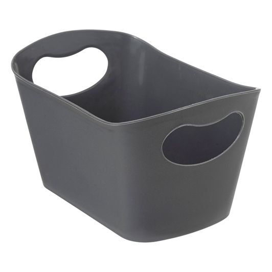 Cesta Plástico Rectangular Multiusos 13 × 15 × 22,5 cm Color Aleatorio Uso Hogar