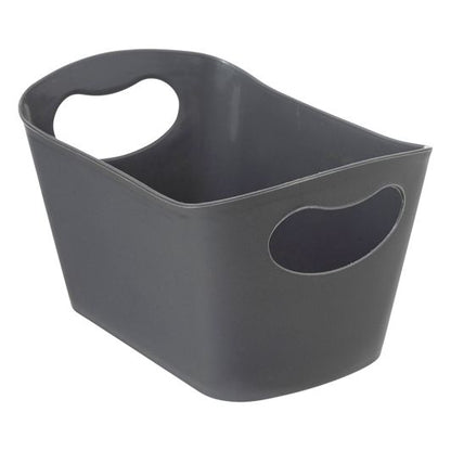 Cesta Plástico Rectangular Multiusos 13 × 15 × 22,5 cm Color Aleatorio Uso Hogar