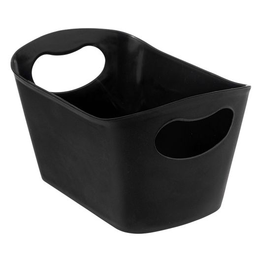Cesta Plástico Rectangular Multiusos 13 × 15 × 22,5 cm Color Aleatorio Uso Hogar