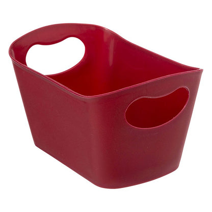 Rechteckiger Mehrzweck-Plastikkorb 13×15×22,5 cm für Bad, Küche und Haushalt