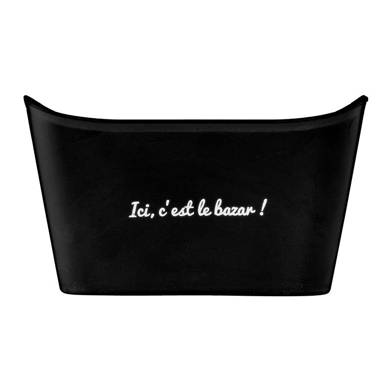 Rechteckiger Mehrzweck-Plastikkorb 13×15×22,5 cm für Bad, Küche und Haushalt