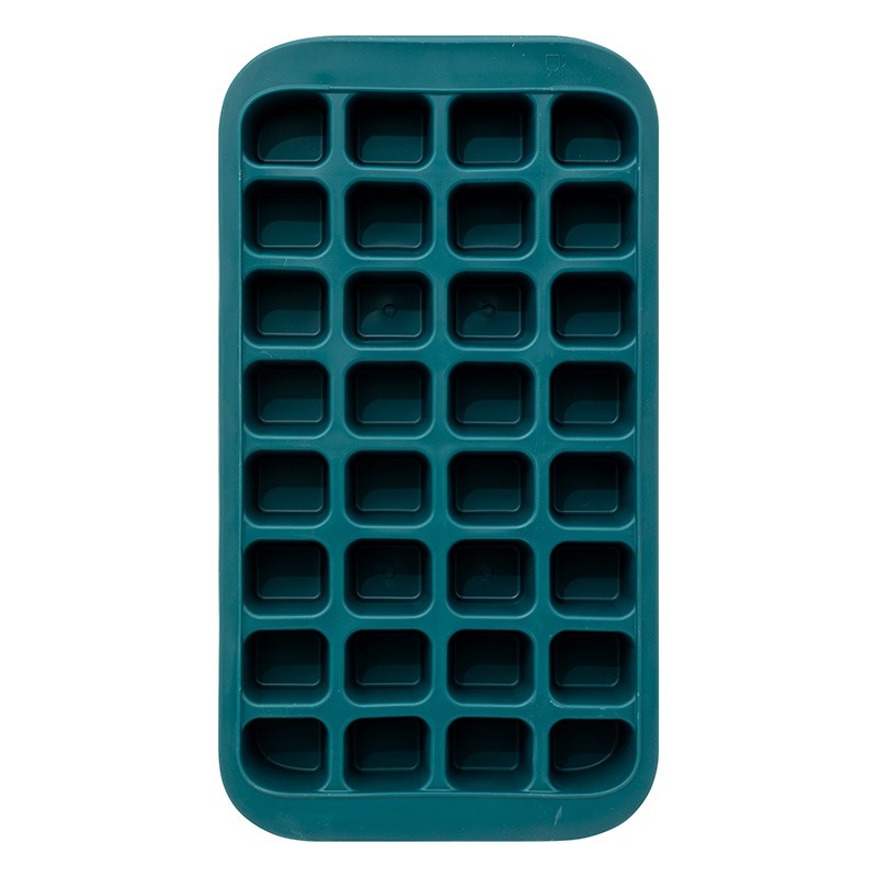 Cubitera 32 Hielos con Soporte de Silicona