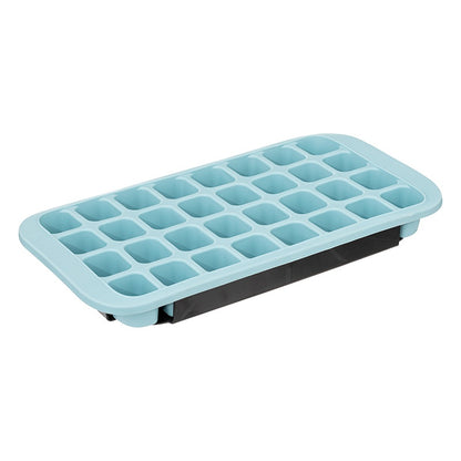 Cubitera 32 Hielos con Soporte de Silicona