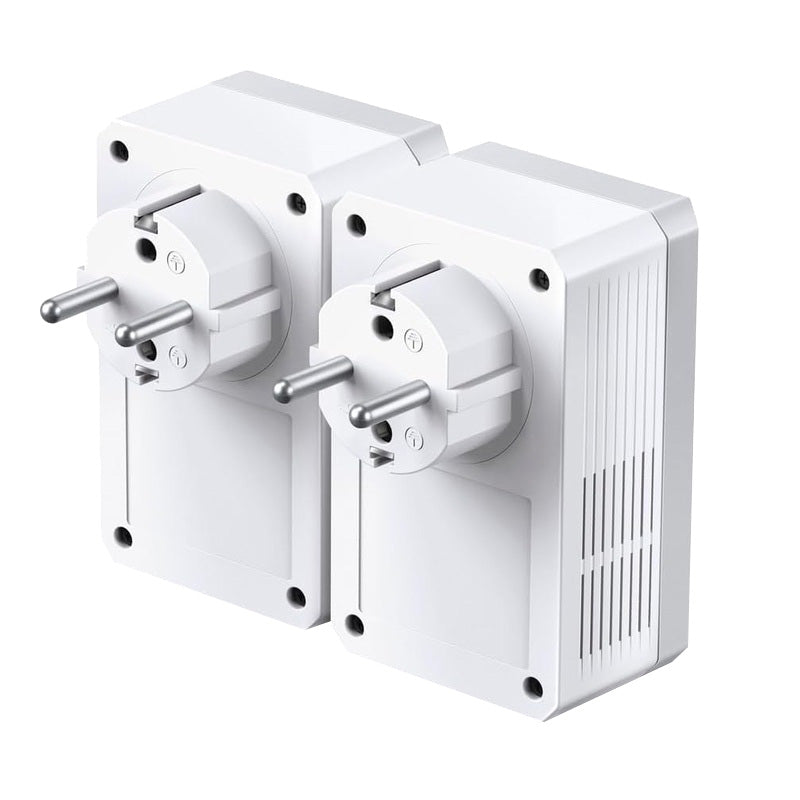 TP LINK CPL DÚO Adaptador Powerline 500 Mbps con Toma