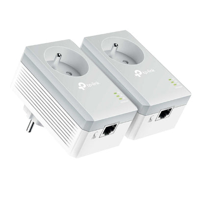 TP LINK CPL DÚO Adaptador Powerline 500 Mbps con Toma