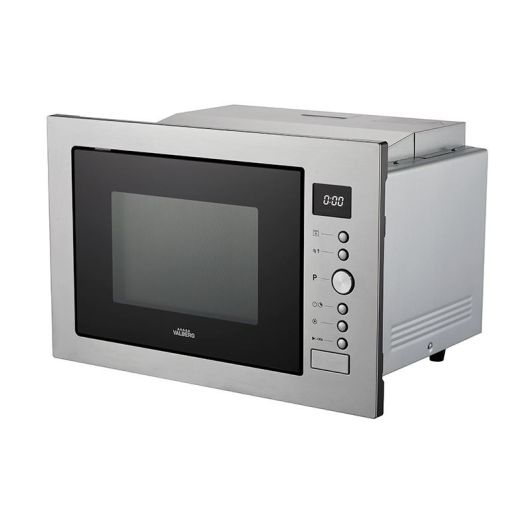 VALBERG 34L Einbaumikrowelle Mit Grill 2500W Edelstahl