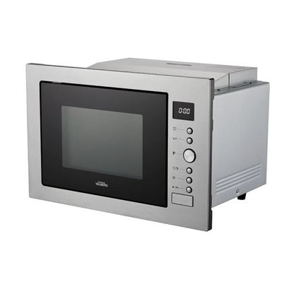 VALBERG 34L Einbaumikrowelle Mit Grill 2500W Edelstahl