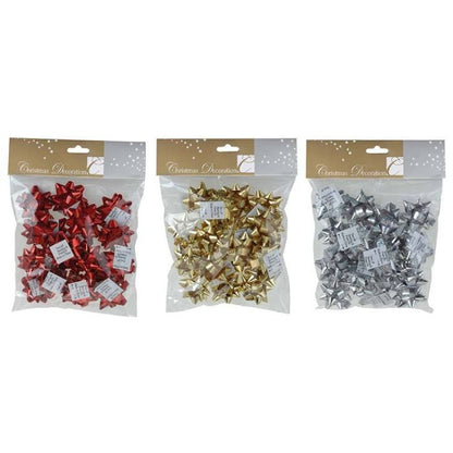 Koopman International Pack 20 Geschenkschleifen für Geschenke Dekoration
