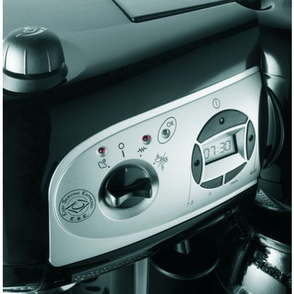 Delonghi BCO 264.1 Kombi‑Kaffeemaschine Schwarz 12 Tassen 15‑Bar
