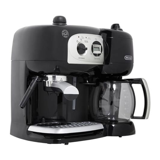Delonghi BCO 264.1 Kombi‑Kaffeemaschine Schwarz 12 Tassen 15‑Bar