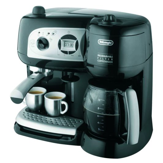 Delonghi BCO 264.1 Kombi‑Kaffeemaschine Schwarz 12 Tassen 15‑Bar