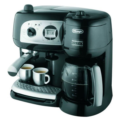 Delonghi BCO 264.1 Kombi‑Kaffeemaschine Schwarz 12 Tassen 15‑Bar