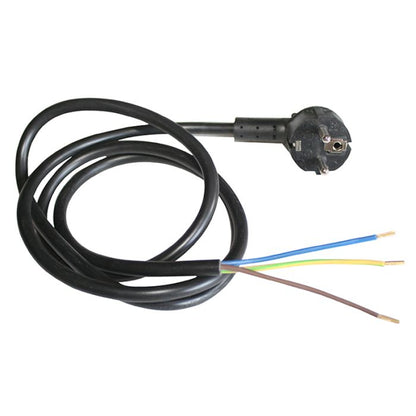 Electro Depot Cable de Alimentación con Enchufe Negro para Cocina