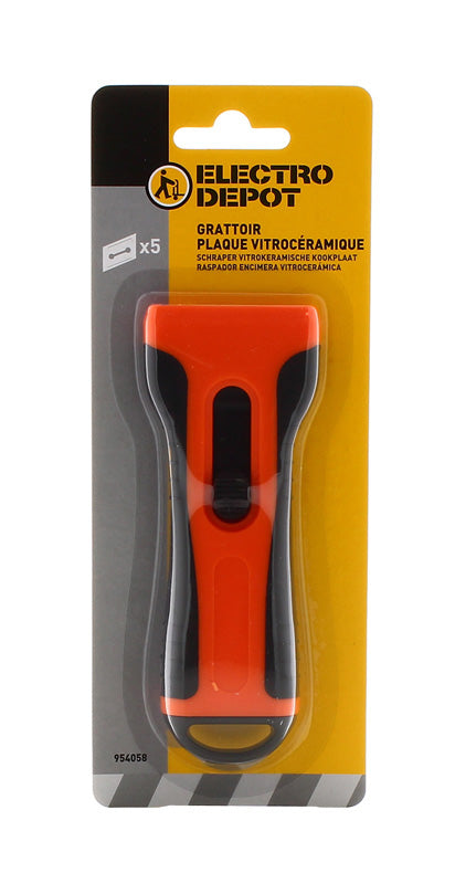 ELECTRO DEPOT Raspador Para Vitrocerámica Acero Precisión Cocina