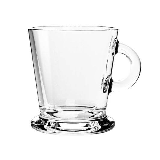 Elegante Klare Glas Kaffeetasse 180 ml Transparent Für Zuhause