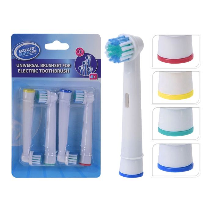 Oral‑B Recambio de Cepillo Dental Compatible Pack 4