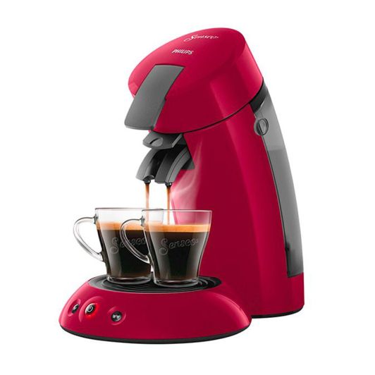 Philips Senseo Kaffeemaschine 1450 W 2‑Tassen‑Funktion Rot