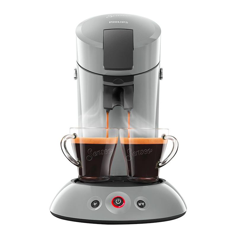 Philips Senseo HD6553/71 Kaffeemaschine 1450W 0,7 L Crema Plus Grau 1‑2 Tassen