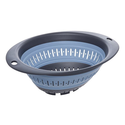 Colador Plegable de Silicona Ovalado Retráctil Para Cocina