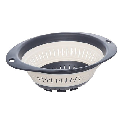Colador Plegable de Silicona Ovalado Retráctil Para Cocina