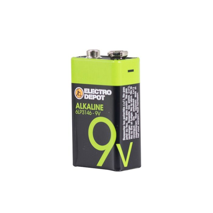 ELECTRO DEPOT Alkaline 9V 6LR21 Batterie
