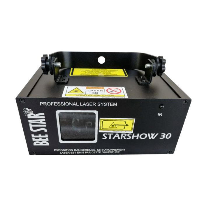 BEESTAR Show 30 Laserlicht Set Schwarz