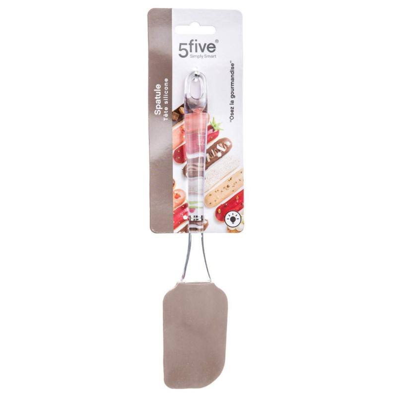 SILITOP Silikonspatel 25 cm Flexibel Grau Transparent